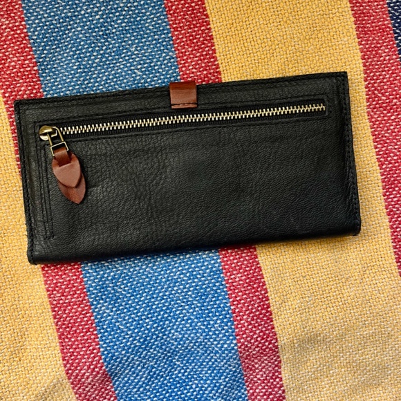 Madewell The Leather Post Wallet - Picture 2 of 3
